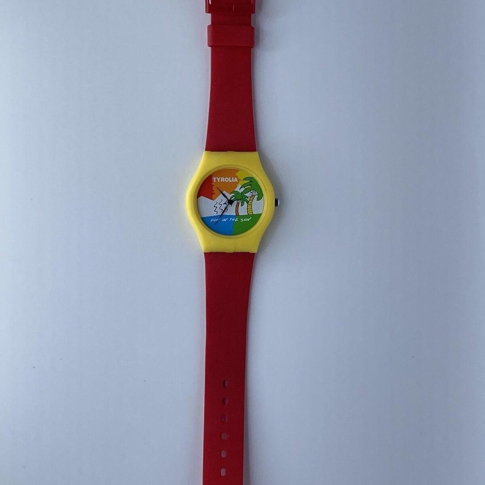 Tyrolia Vintage RARE 80’s Ski Equipment Wrist Watch Retro